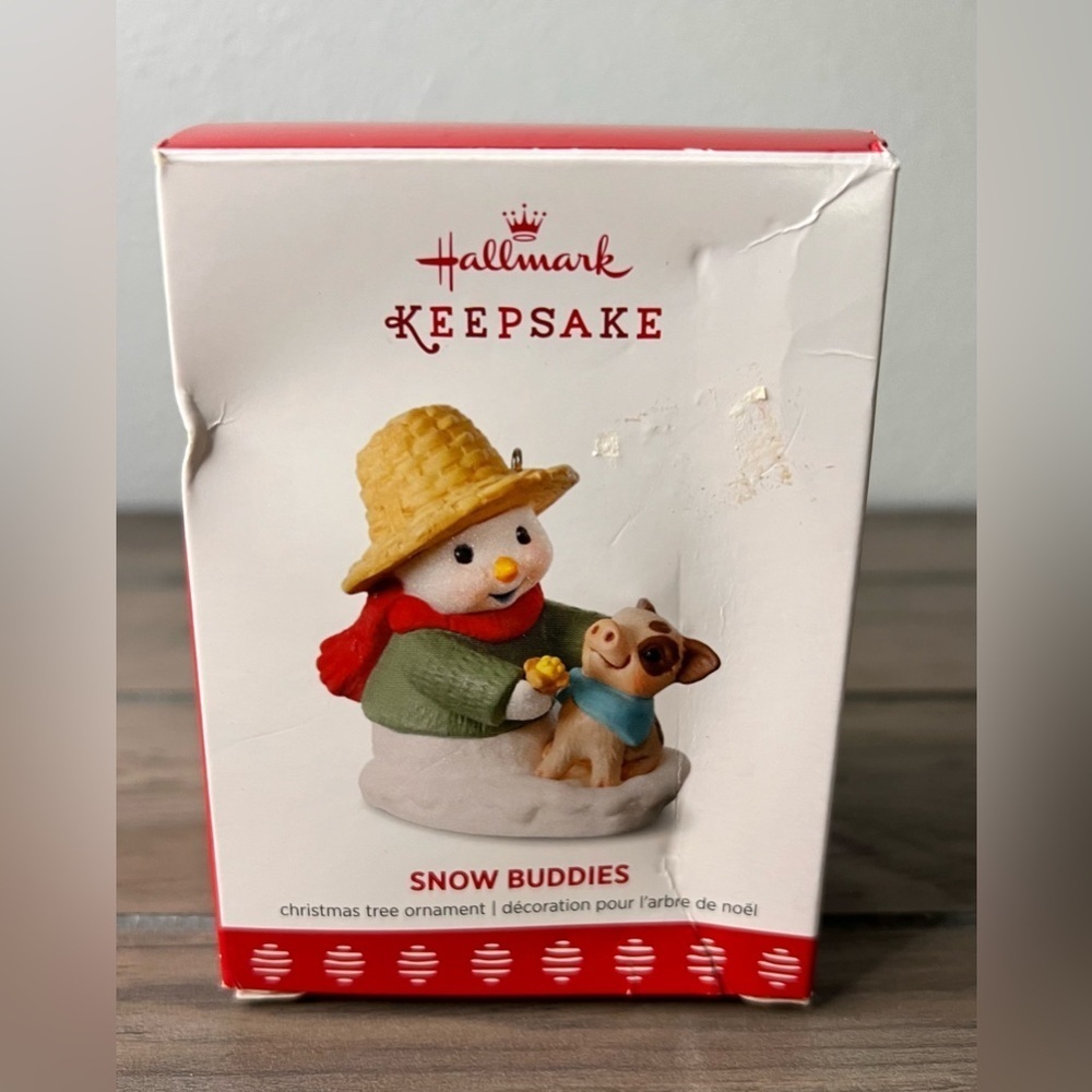 Hallmark NEW 2017 Christmas Ornament "Snow Buddies" 20th in the series
